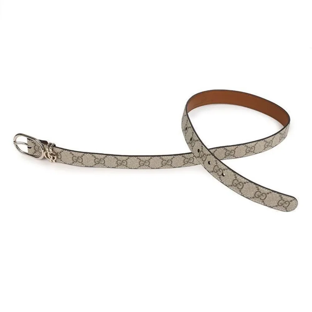 Oval Buckle Gg Belt